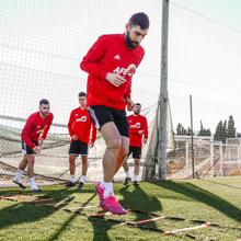 Una sesión de entrenamiento