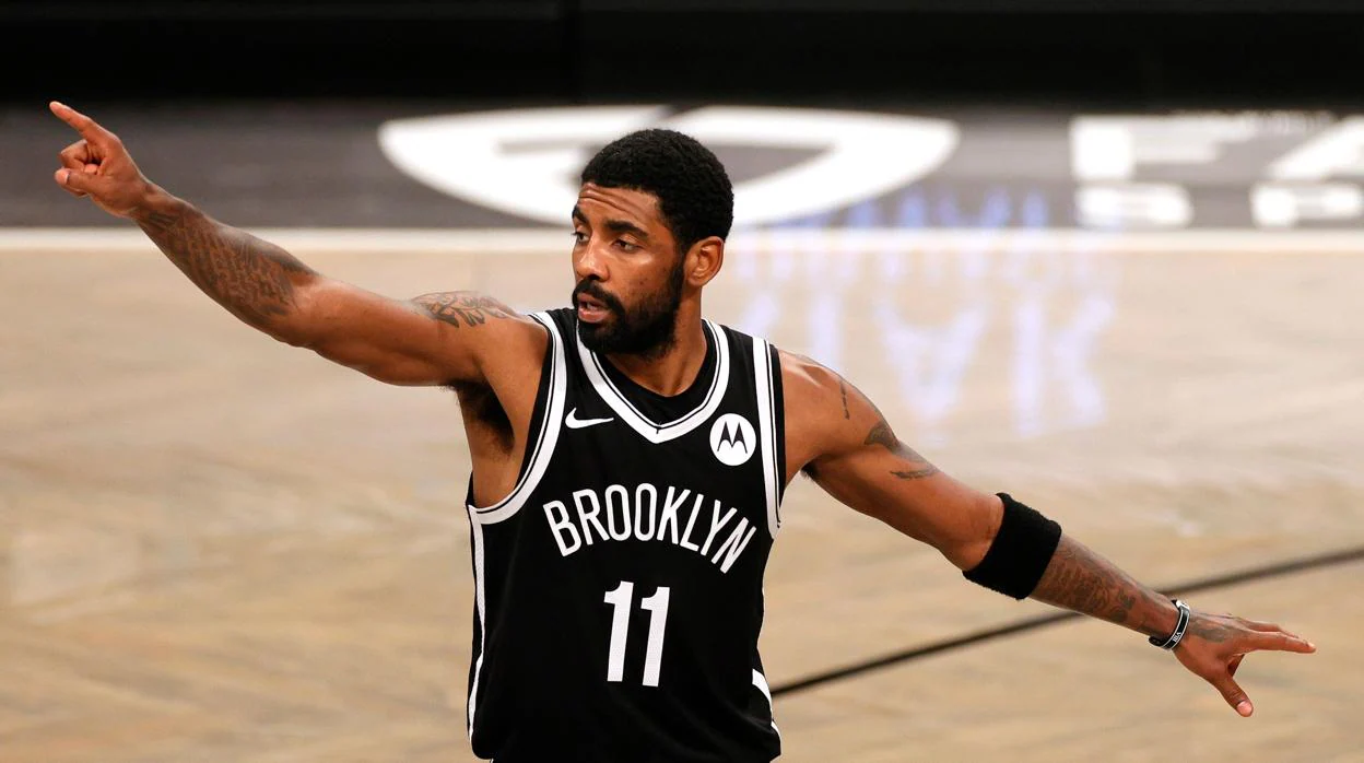 Irving, durante un partido con los Brooklyn Nets