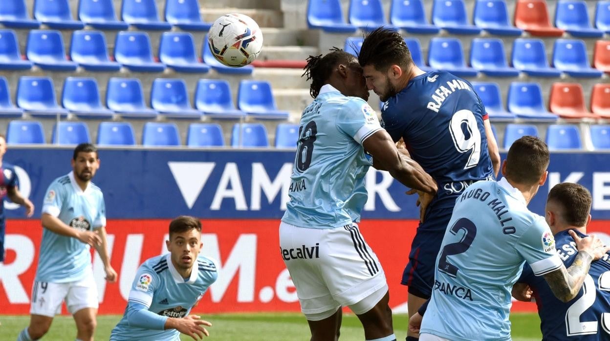 El Celta triunfa en el intercambio de goles