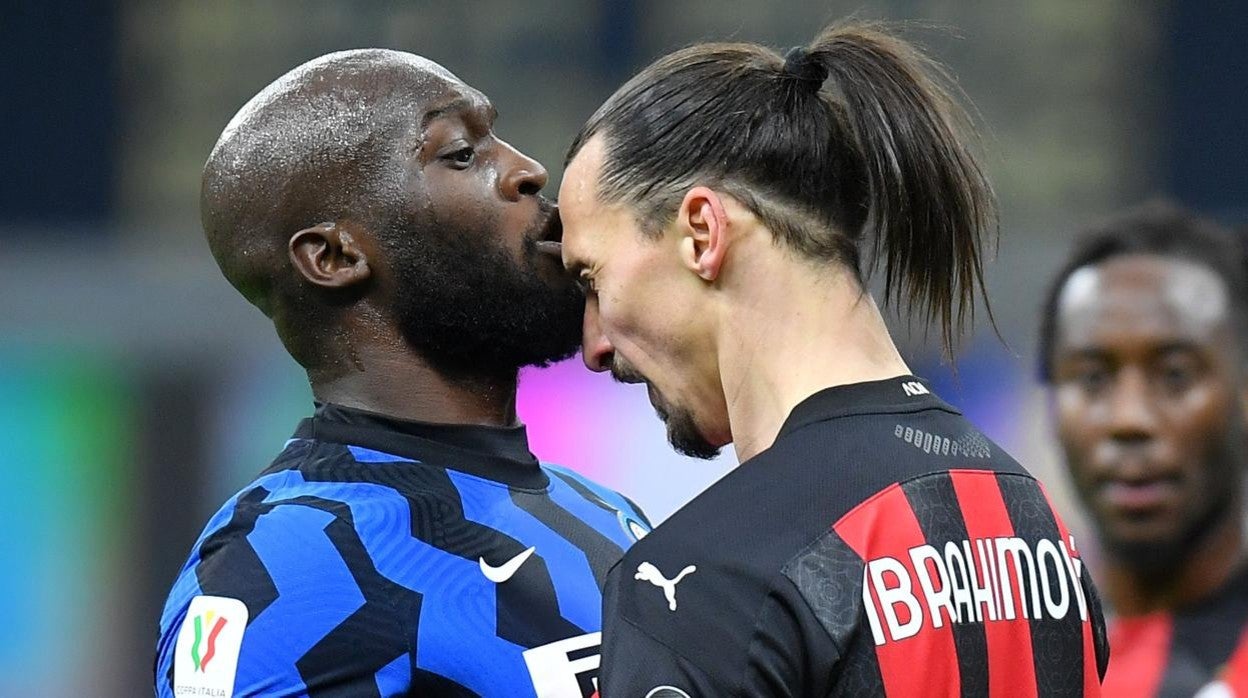 Ibrahimovic y Lukaku, frente a frente