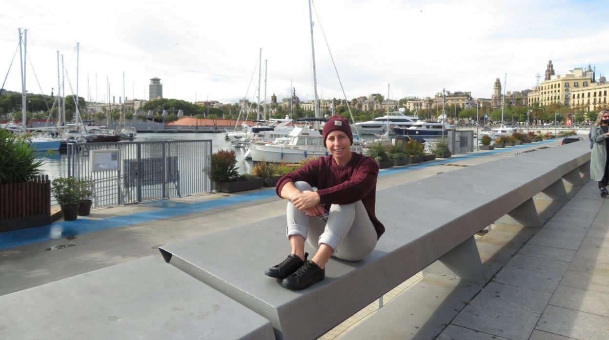 Carla Suárez, esta semana en el puerto de Barcelona