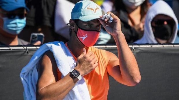 Nadal: «Para aspirar a lo que yo he venido aquí necesito estar mejor de la espalda»