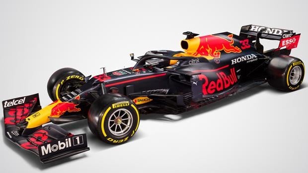 Puesta de largo del Red Bull de Verstappen y Pérez