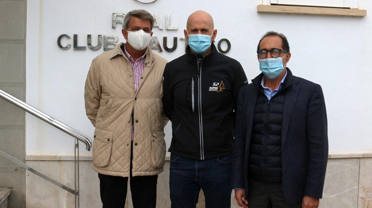 Jorge Forteza, Agustín Zulueta y Emerico Fuster