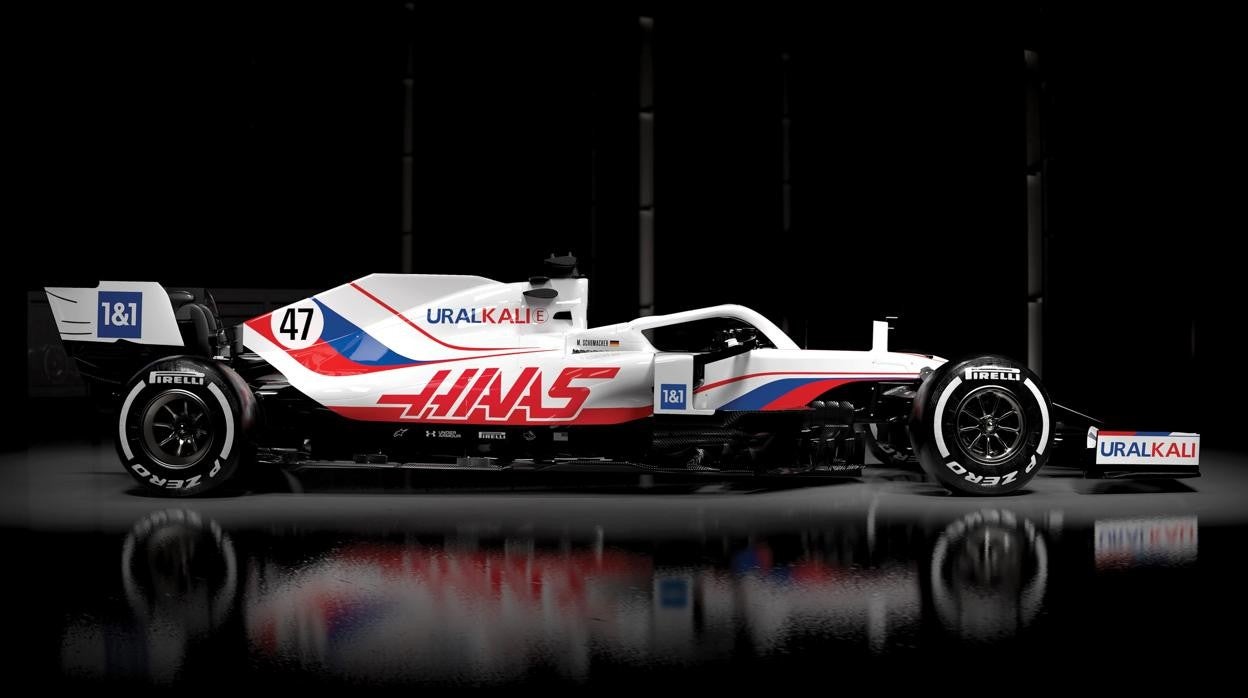 Así son los nuevos colores del equipo Haas