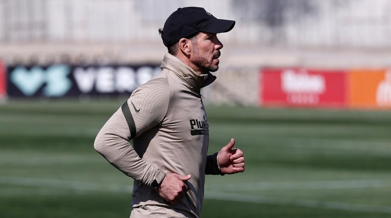 Simeone, entrenador del Atlético de Madrid