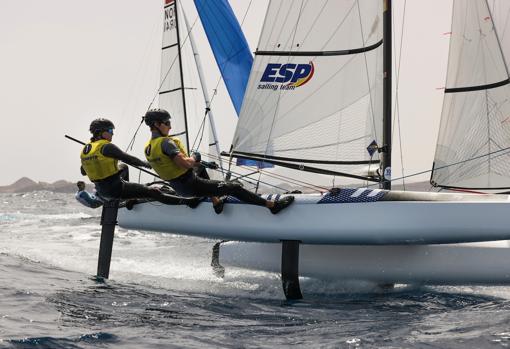 Diego Botín y Iago López-Marra, ganadores virtuales en Lanzarote