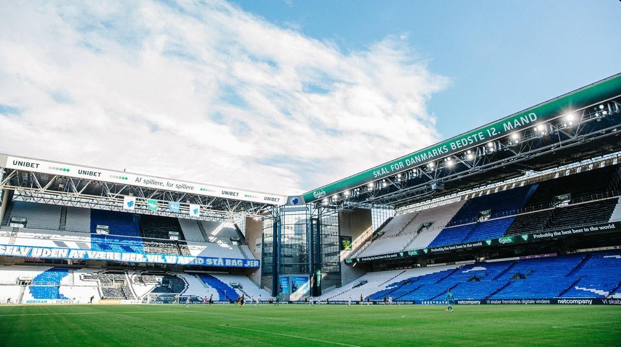 El Parken Stadiun de Copenhague será una de las sedes de la Eurocopa este verano