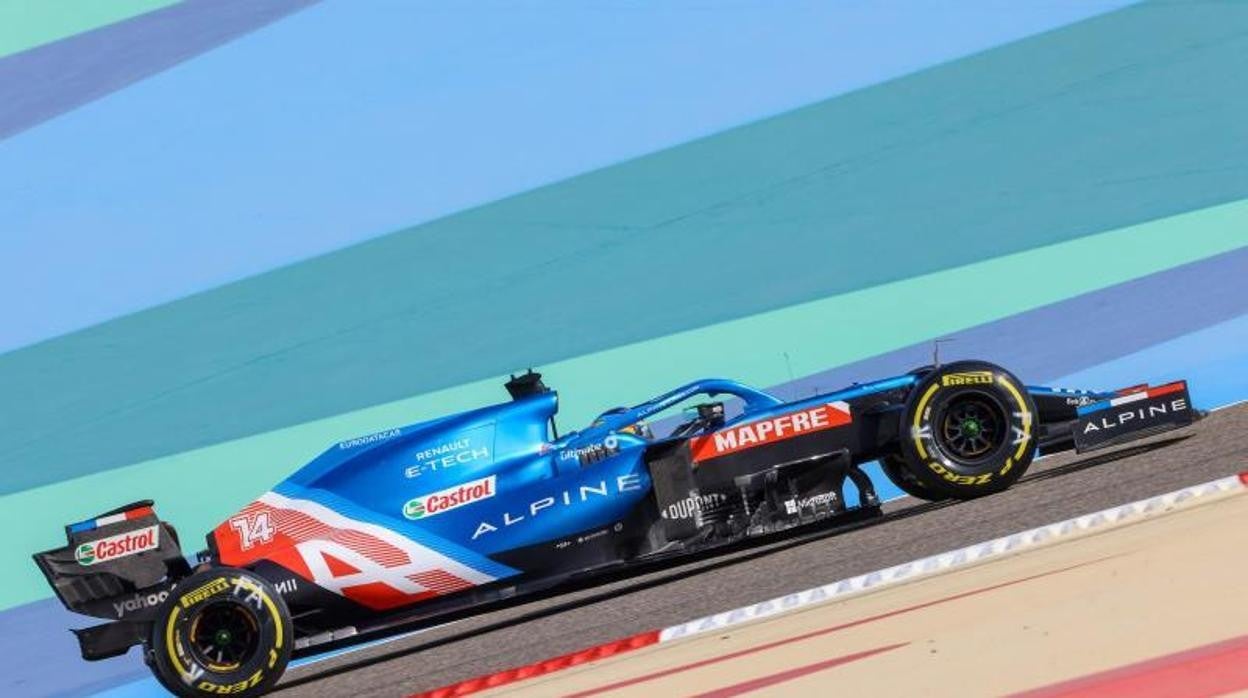 El Alpine de Alonso dice basta a mitad de carrera