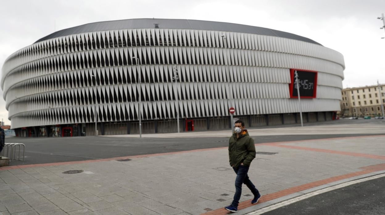 Estadio de San Mamés, en Bilbao