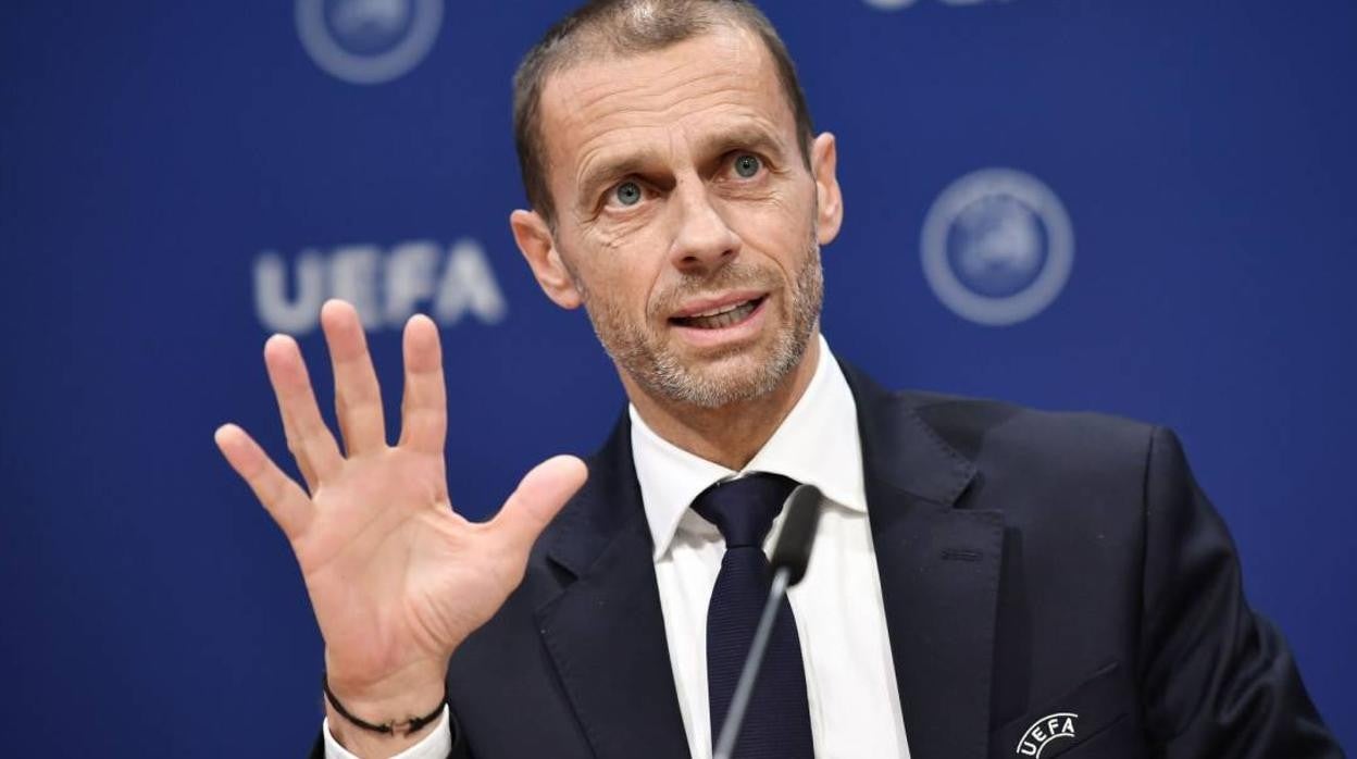 Aleksander Ceferin, presidente de la UEFA