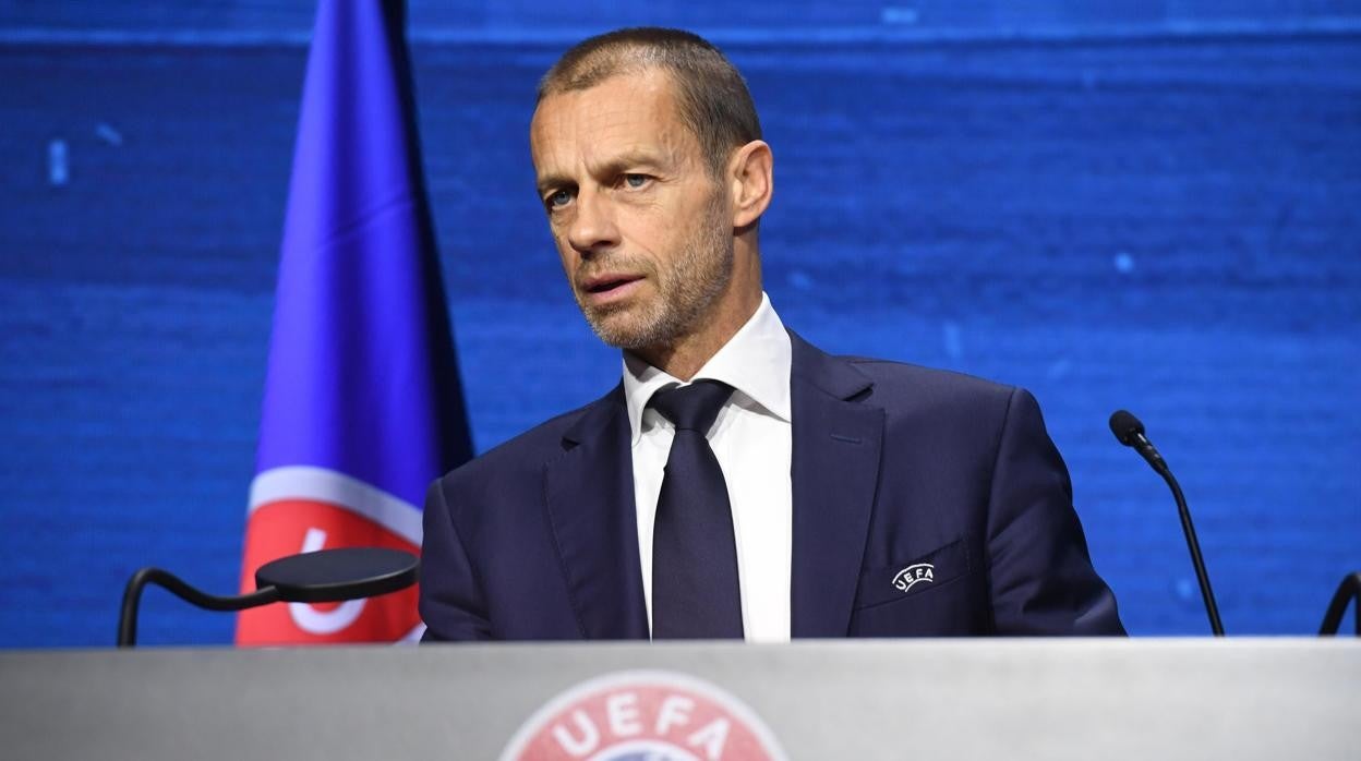 Aleksander Ceferin, presidente de la UEFA