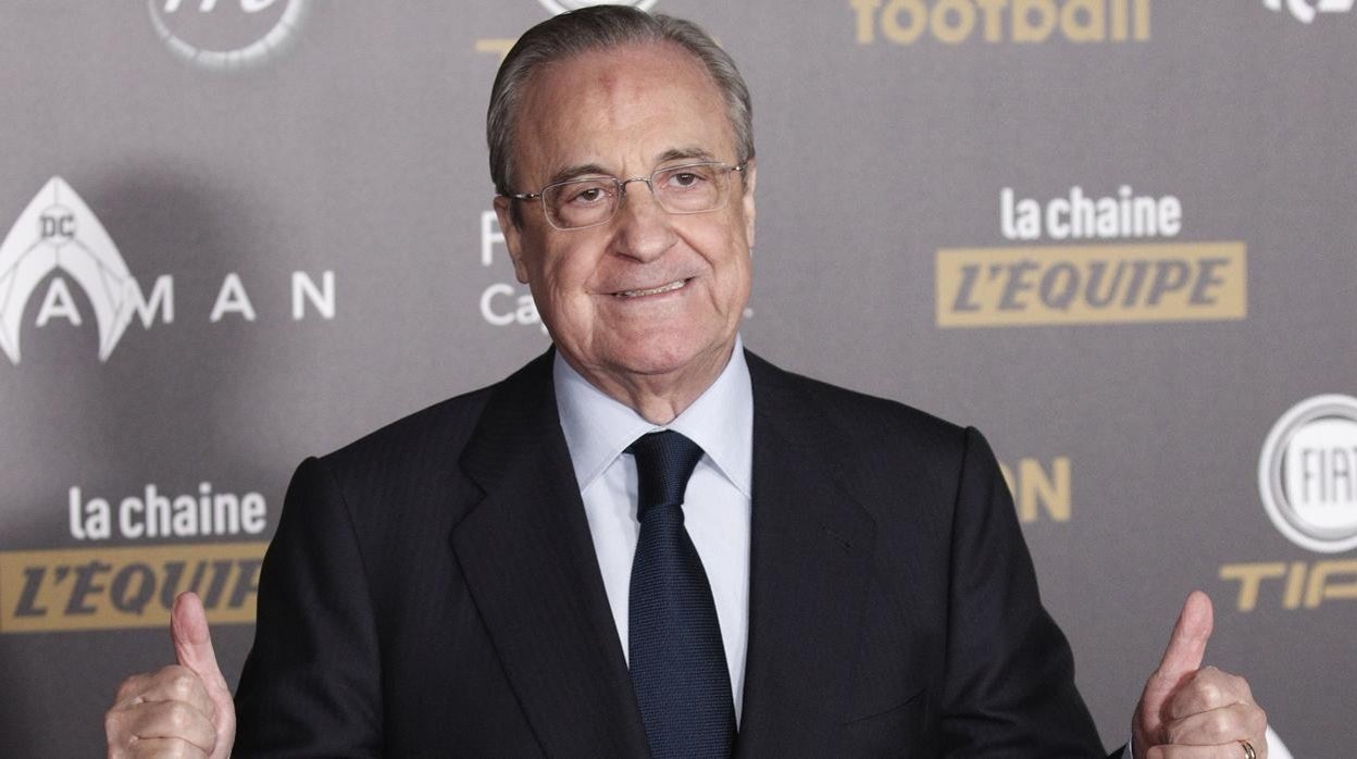 Florentino Pérez, presidente de la Superliga