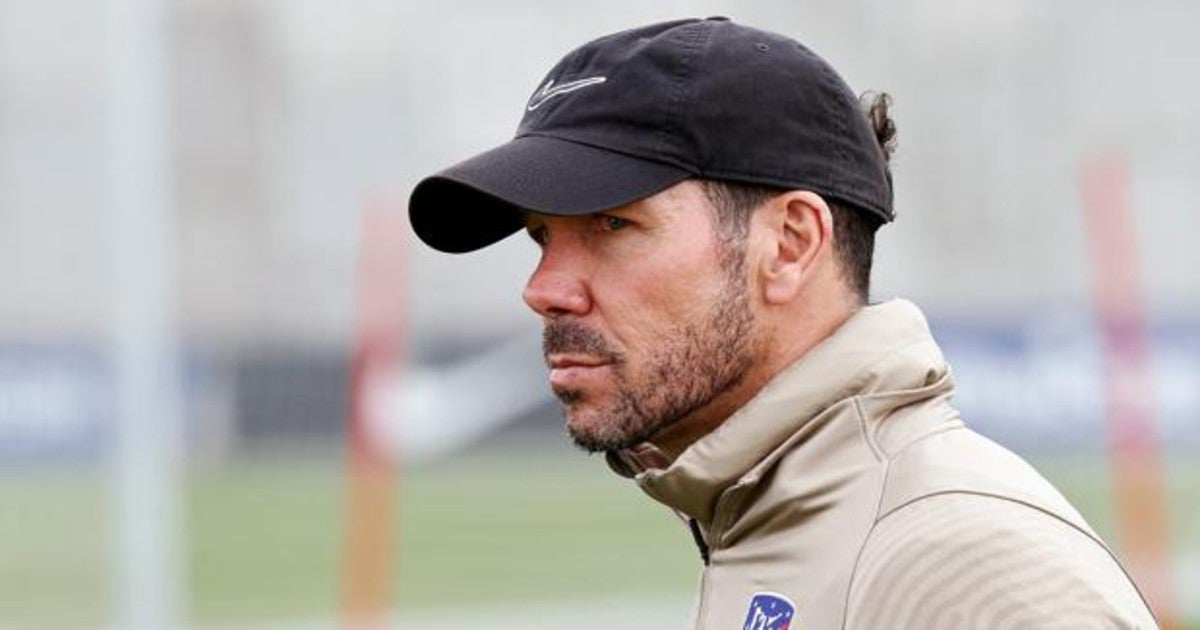 Simeone, entrenador del Atlético