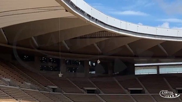 La Cartuja comienza a brillar con luz propia para acoger la Eurocopa