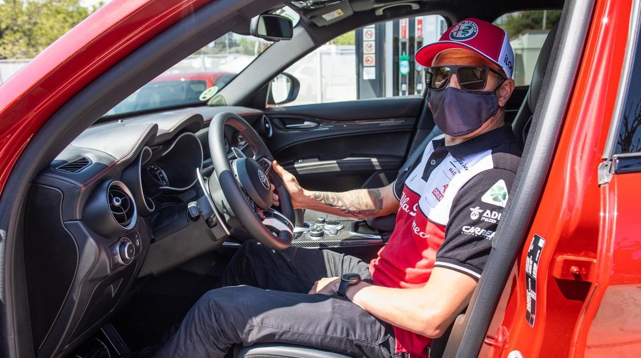 Kimi Raikkonen, en el nuevo Alfa Romeo GTAm