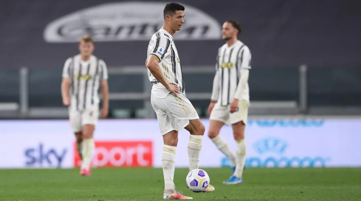 Cristiano Ronaldo, en un partido reciente de la Juventus