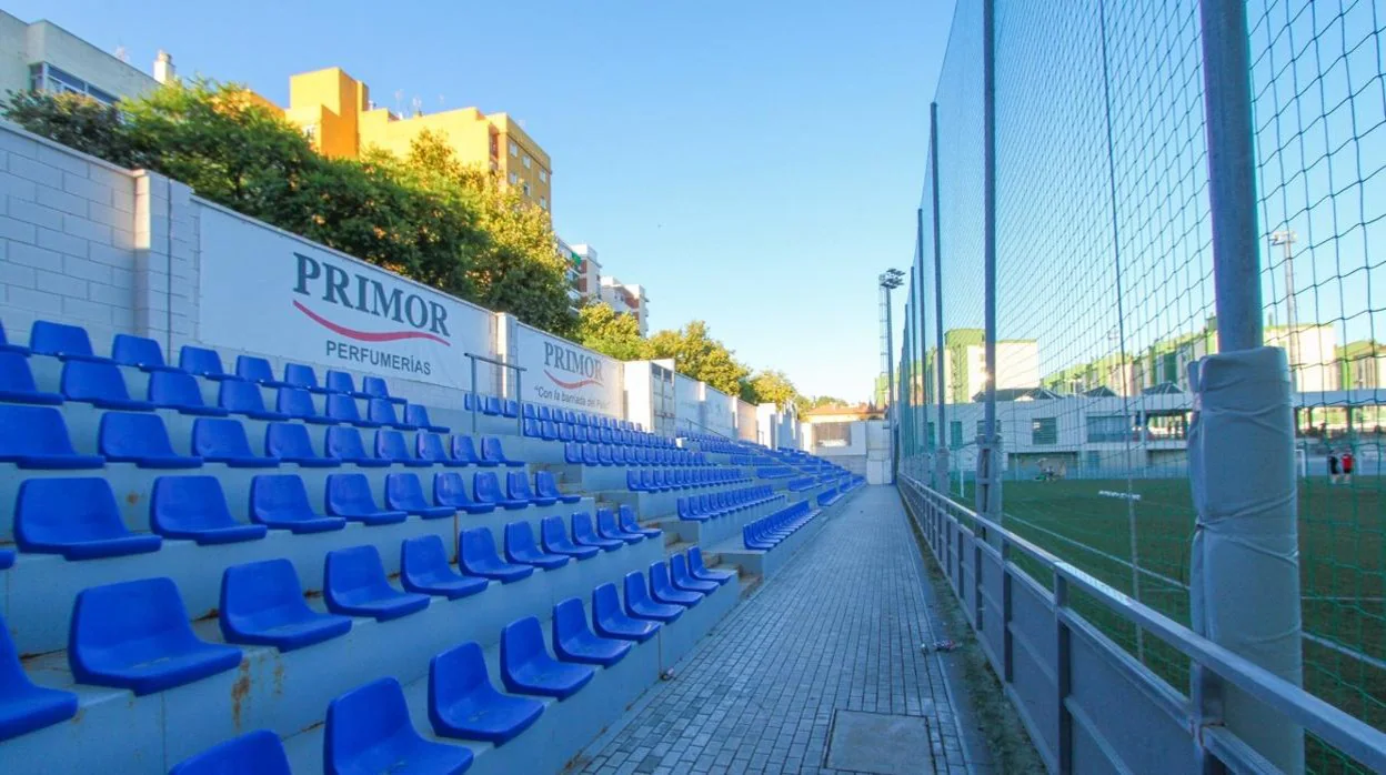 Estadio de El Palo, en el que tuvieron lugar los incidentes en 2016