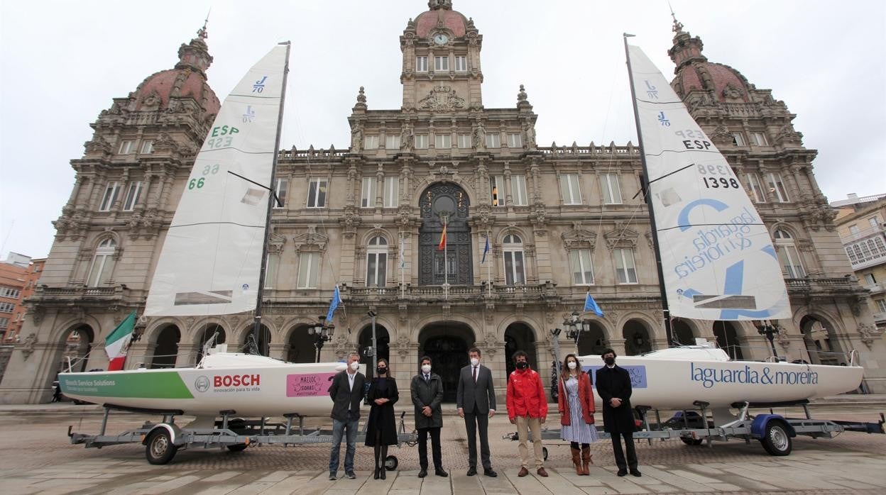 Se presentó en La Coruña el Campeonato de España de J70