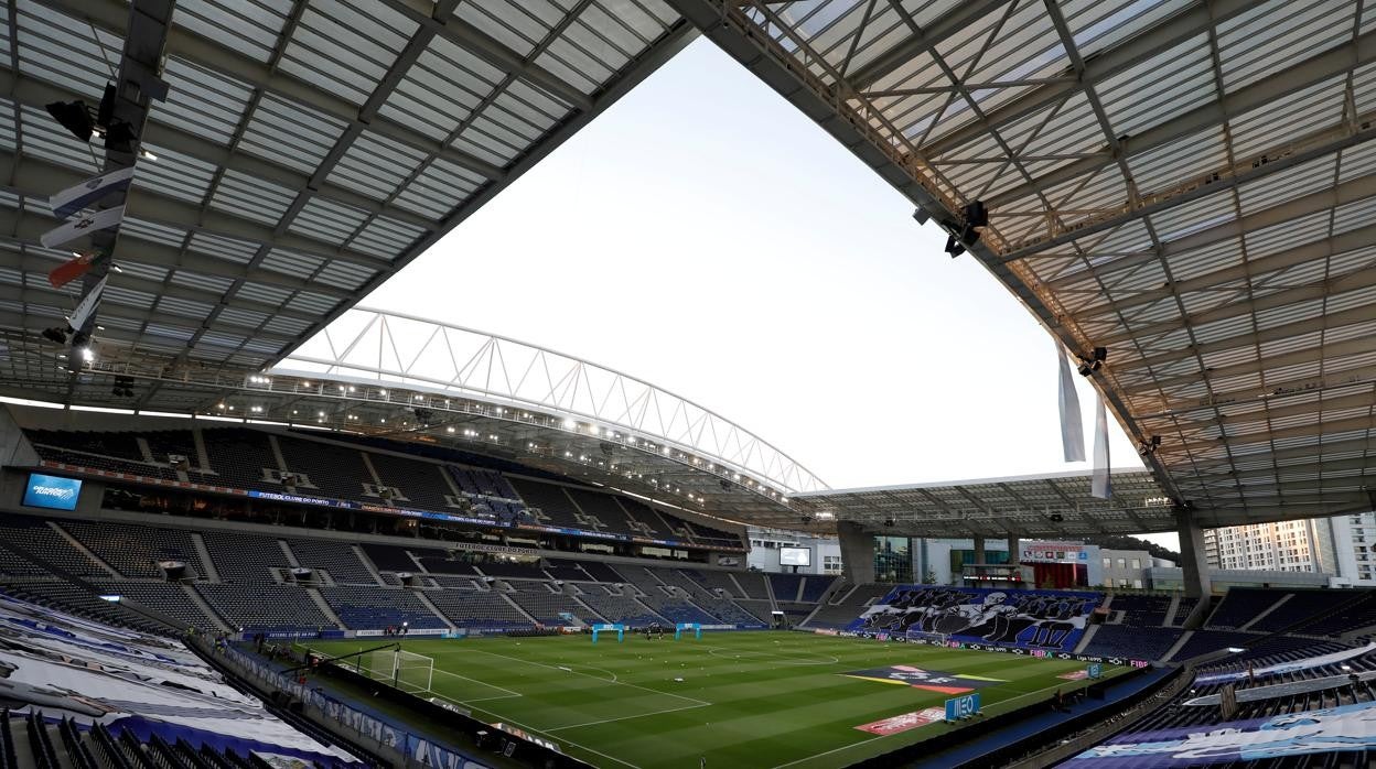 El estadio del Oporto O Dragao, el pasado fin de semana