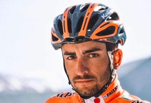 Juanjo Lobato, ciclista trebujenero del Euskaltel.