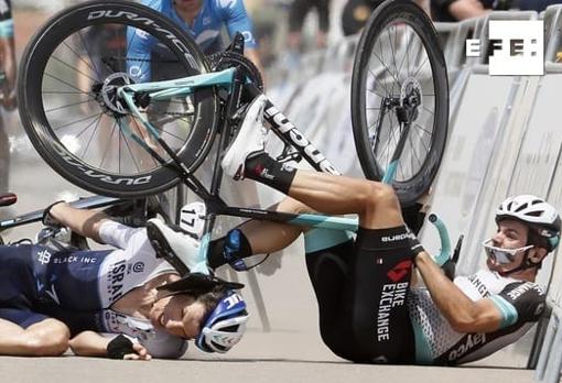 Dura caída en de Impey y Stannard