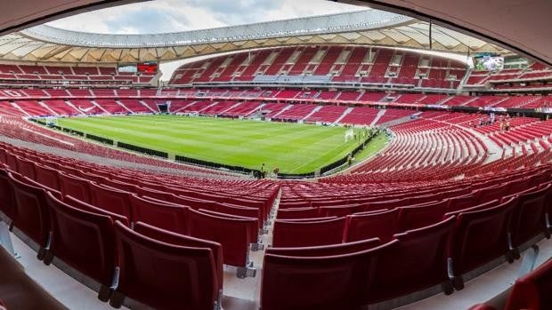 Ayuso confirma un 30 % de aforo para el España-Portugal en el Wanda Metropolitano