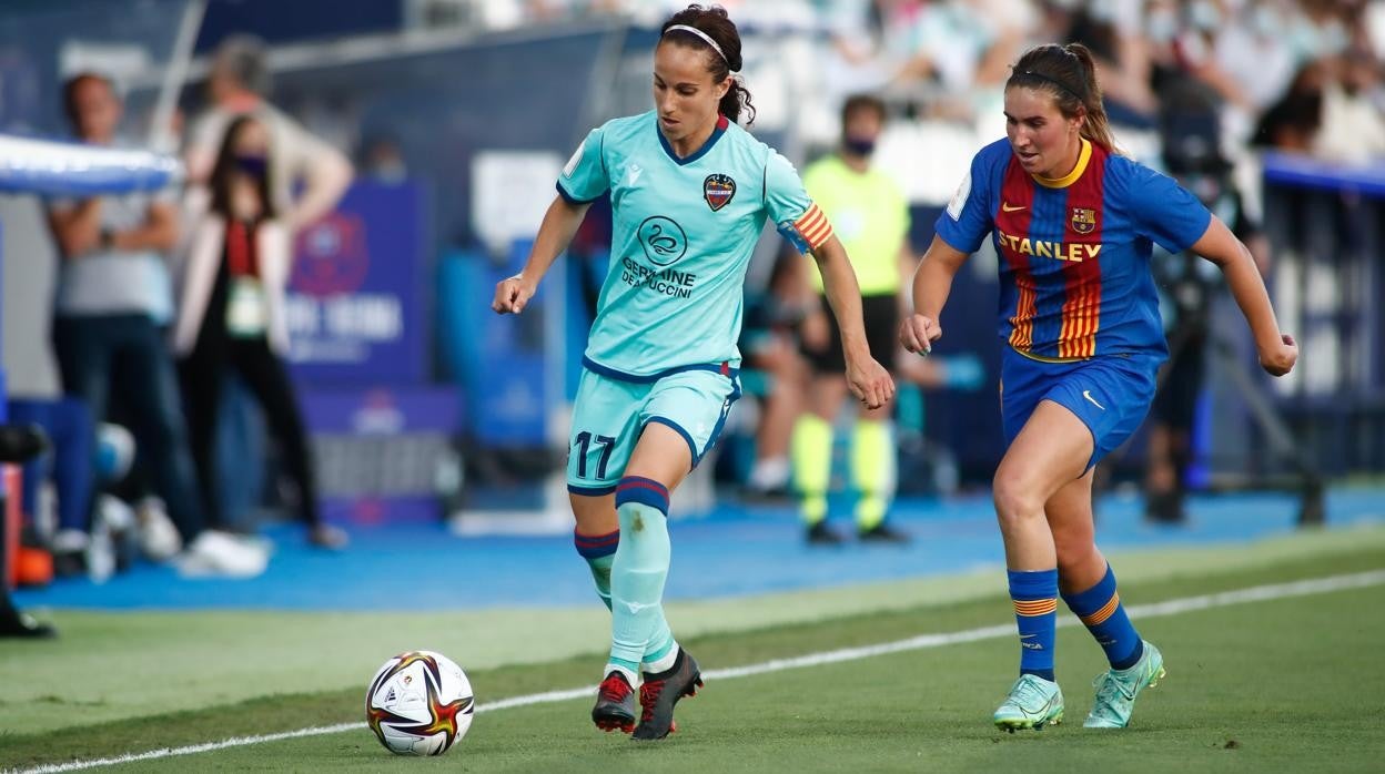 Partido entre Levante y Barcelona de la Copa de la Reina