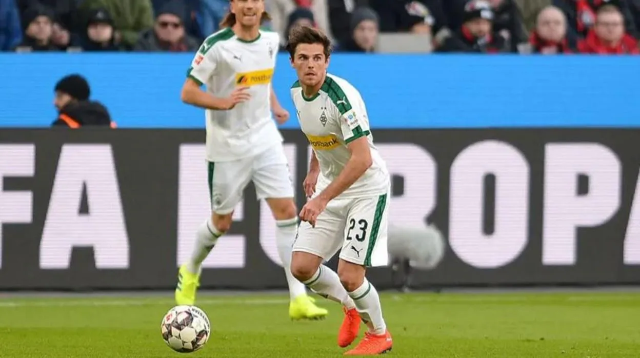 Hofmann, en un partido con el Borussia Monchengladbach