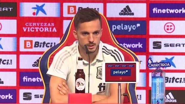 Sarabia: «Hay que ganar para que la gente se ilusione con esta selección»