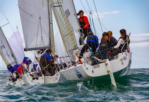 «NeWind Foods», campeón de la Copa España de J80 en el Abra