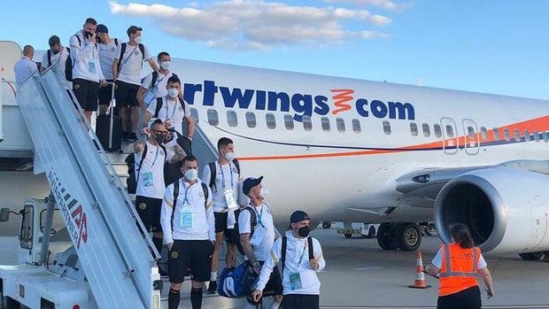 Eslovaquia ya está en Sevilla para medirse mañana a España en la Cartuja