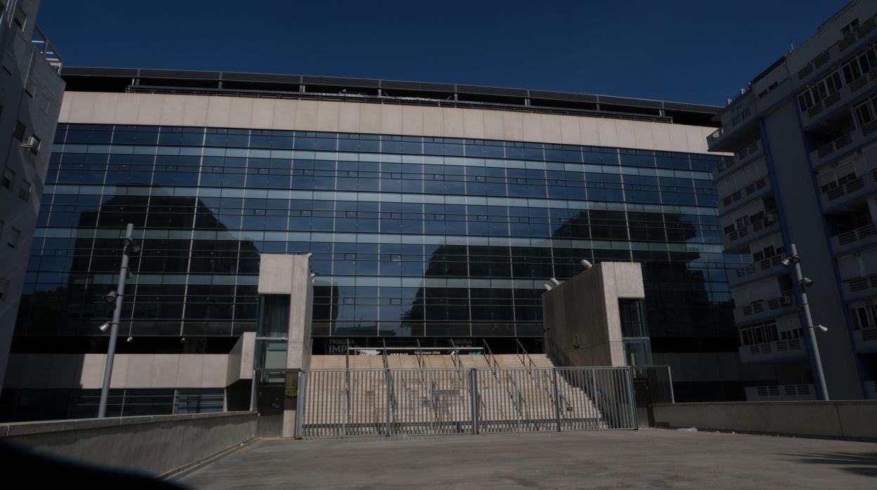 Estadio Ramón de Carranza, en Cádiz.