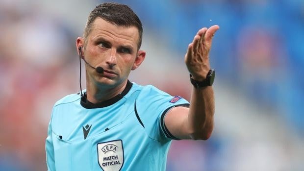 El inglés Michael Oliver arbitrará el Suiza - España