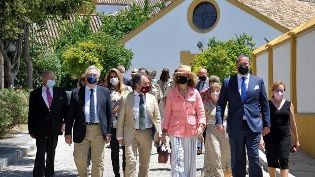 La Infanta Elena, en la Real Escuela de Arte Ecuestre de Jerez