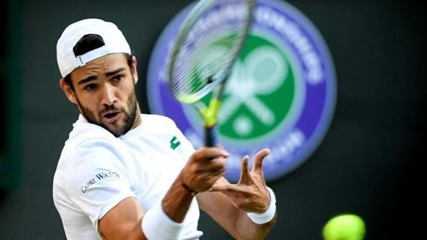 Berrettini, primer italiano en la final de Wimbledon