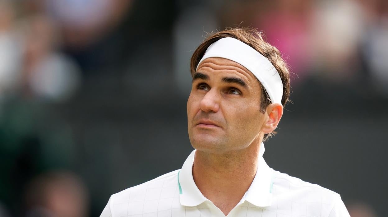 Federer, en Wimbledon la semana pasada