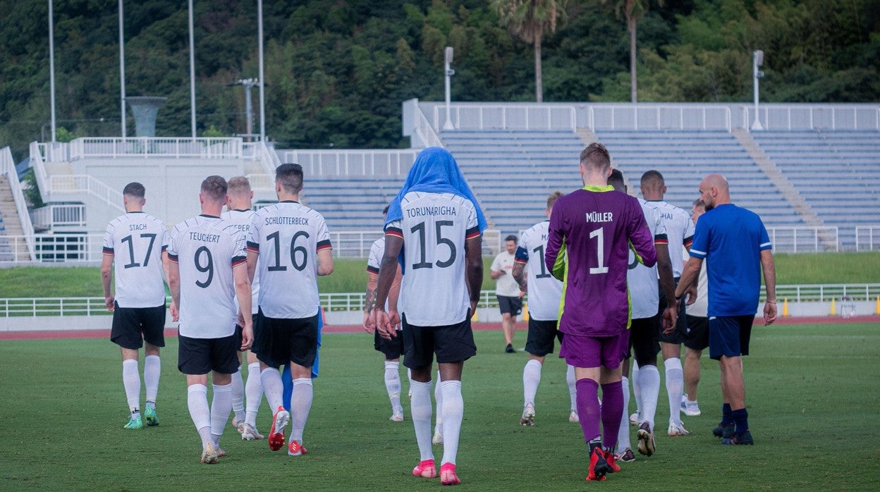 Suspendido el Alemania-Honduras por el insulto racista a un jugador