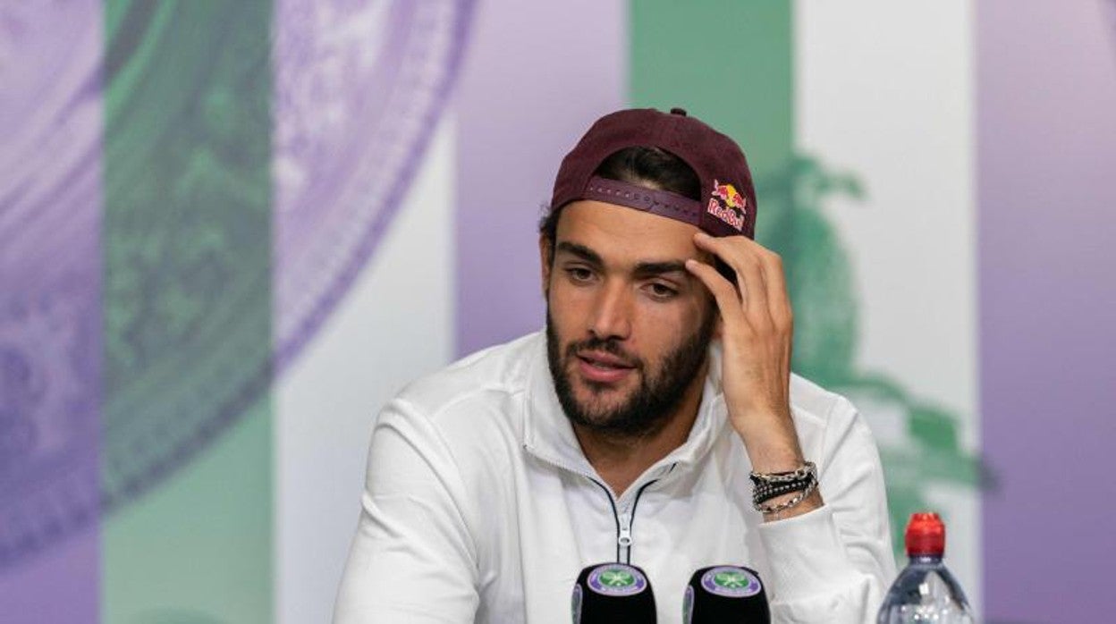 Matteo Berrettini se suma a la lista de bajas del tenis olímpico