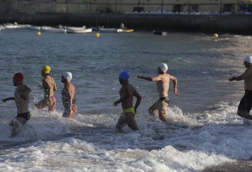 Las aguas de Cádiz fueron el escenario de la competición.