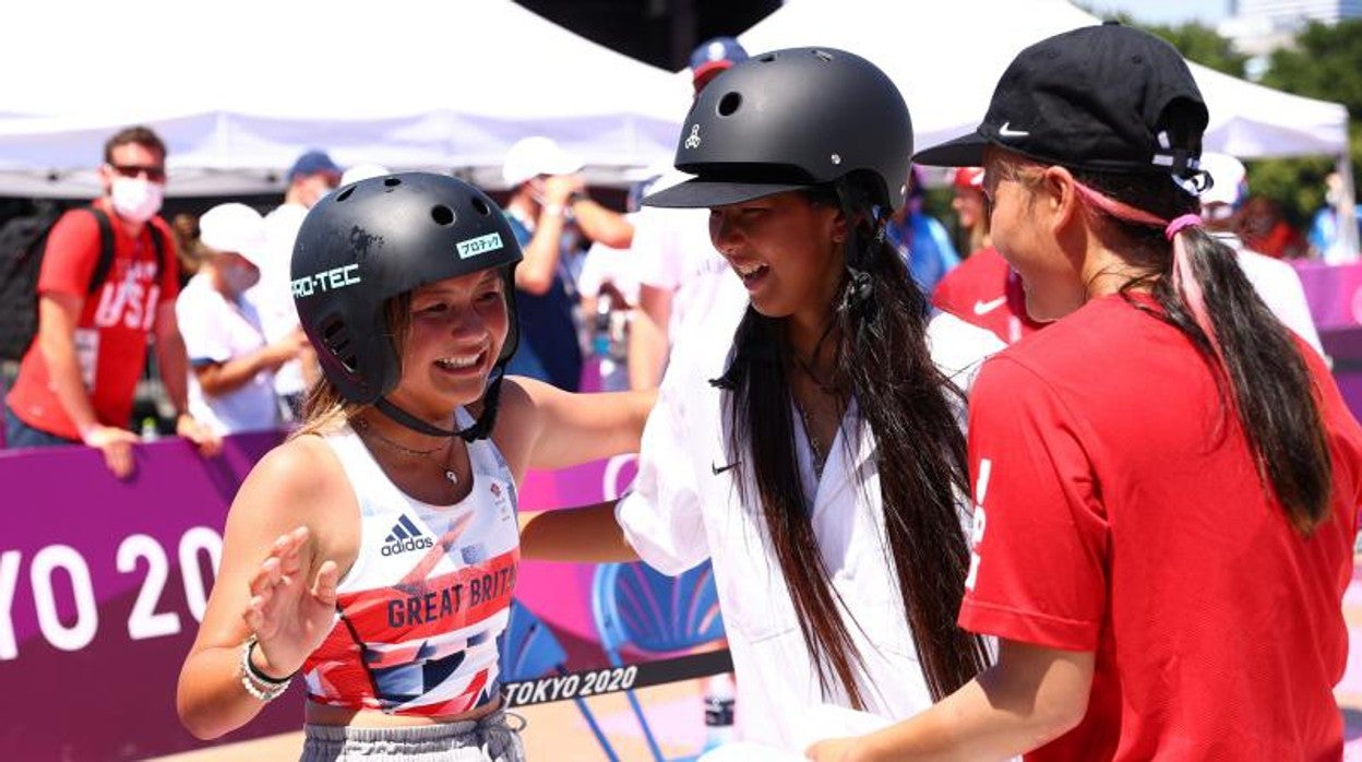 El imperio infantil del skate femenino