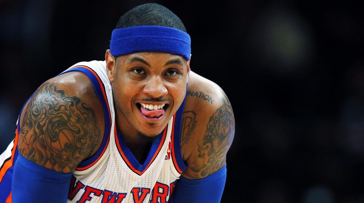 'Melo', en su etapa en los Knicks