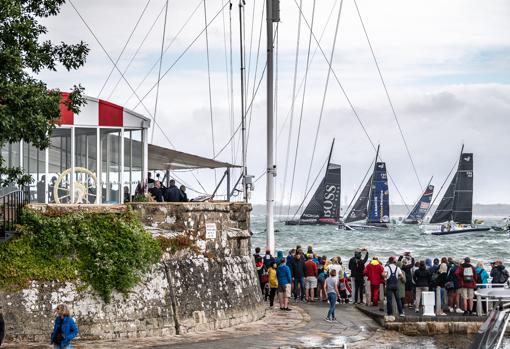 Dura y larga ceñida de 160 millas hasta cabo Lizard para la flota de la Fastnet