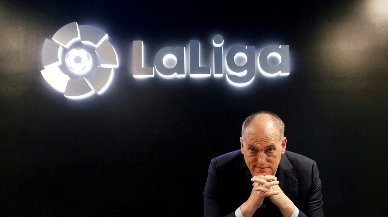 Javier Tebas, presidente de LaLiga