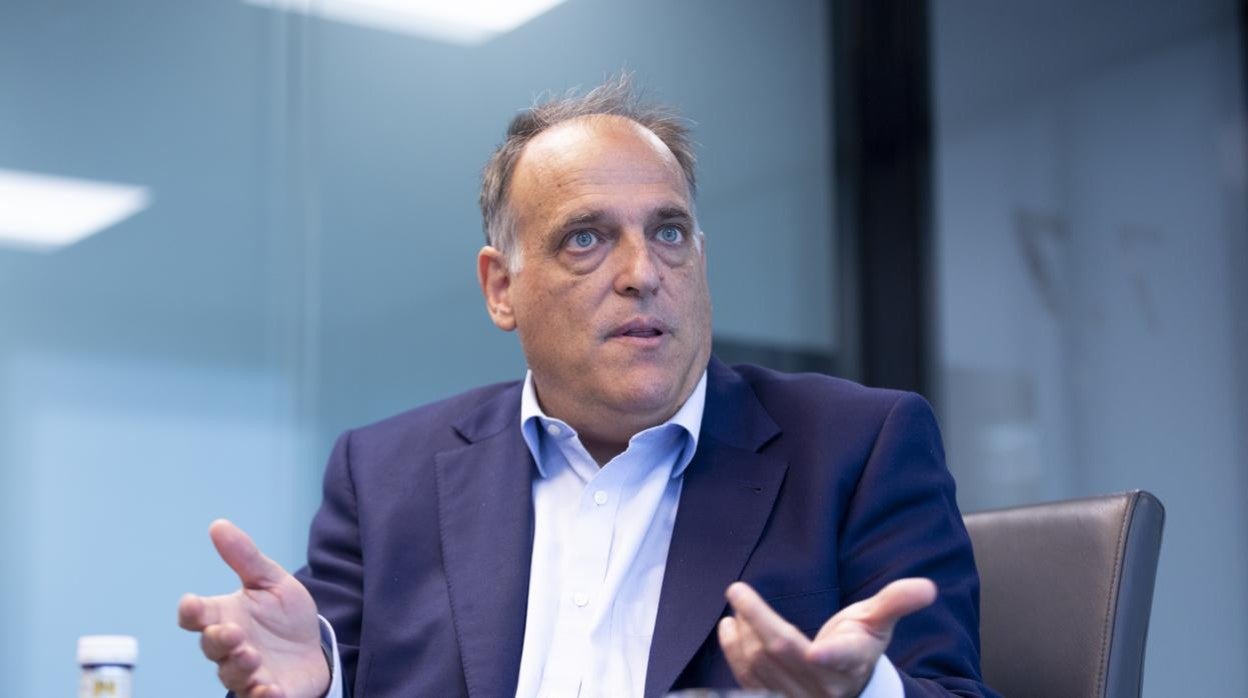 Javier Tebas, presidente de LaLiga