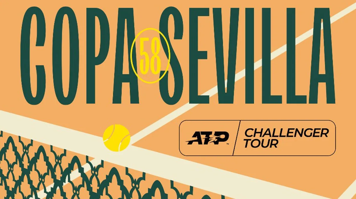 La Giralda y el Color especial de Sevilla en el cartel de la vuelta de la Copa Sevilla de Tenis