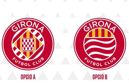 Alternativas al escudo que propone el Girona