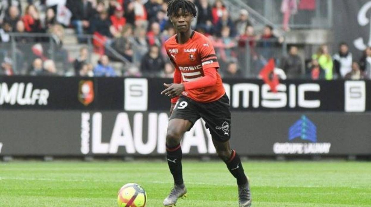 Eduardo Camavinga, jugador del Rennes