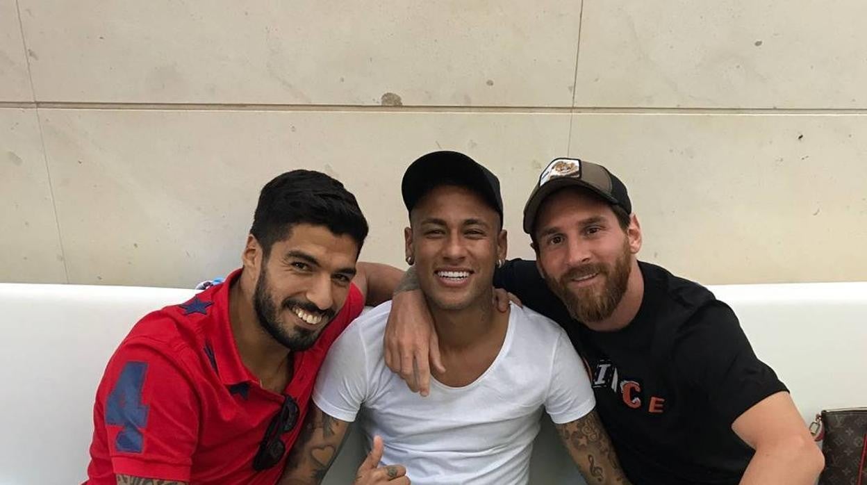 Messi, Suárez y Neymar conformaron una de las mejores delanteras de la historia del Barcelona