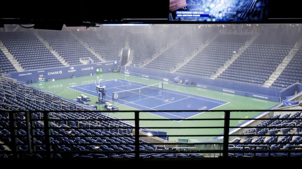 Un tornado en el US Open